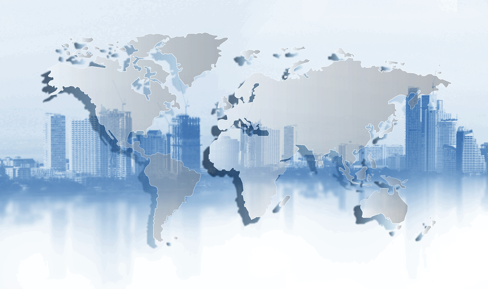 Global city map and operations network